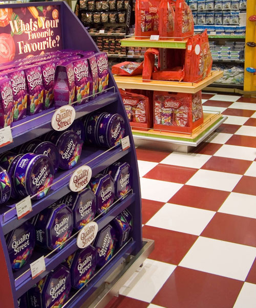 In-store retail display